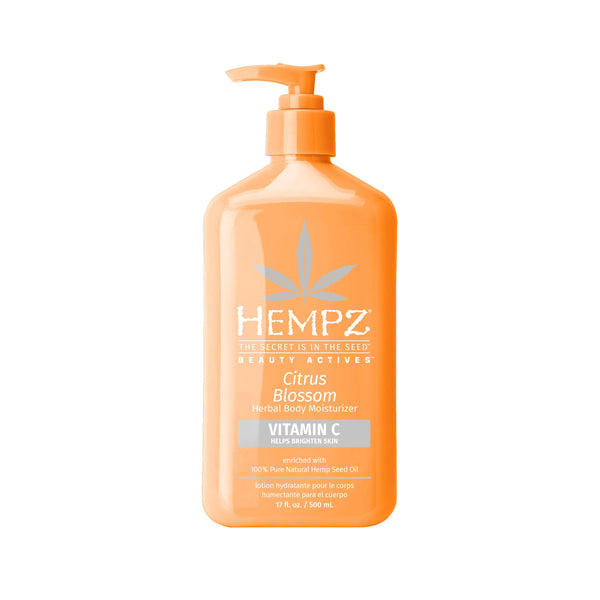 Hempz Beauty Actives Citrus Blossom Body Moisturizer 17oz