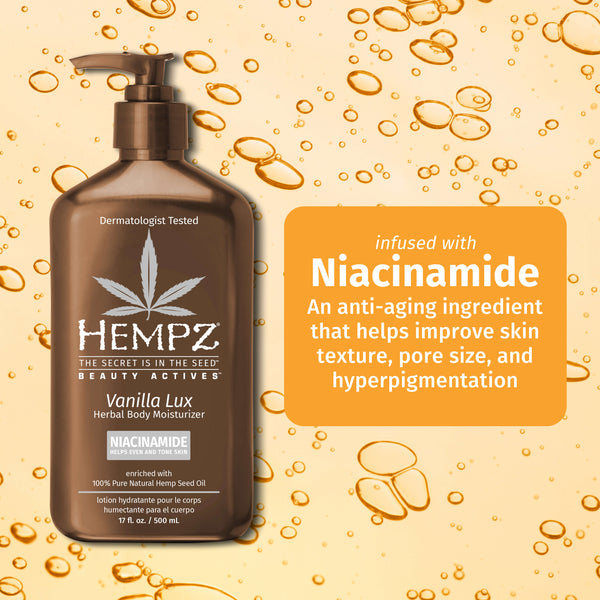 Hempz Vanilla Lux Moisturizer (17oz)