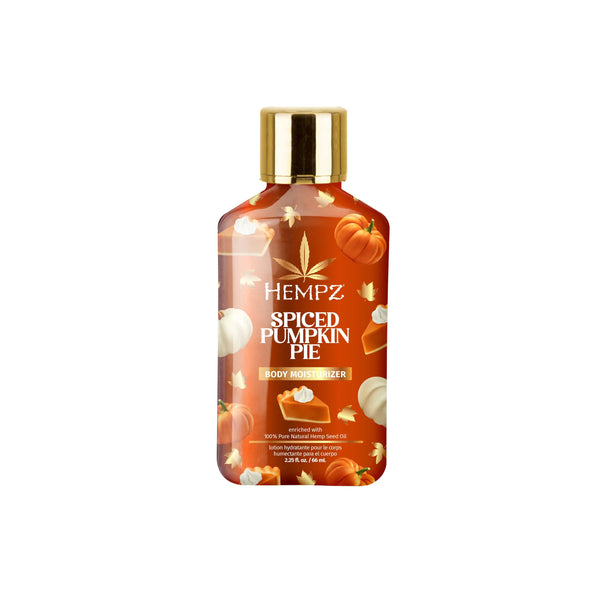 Hempz Travel-Size Spiced Pumpkin Pie Body Moisturizing Lotion for Dry Skin