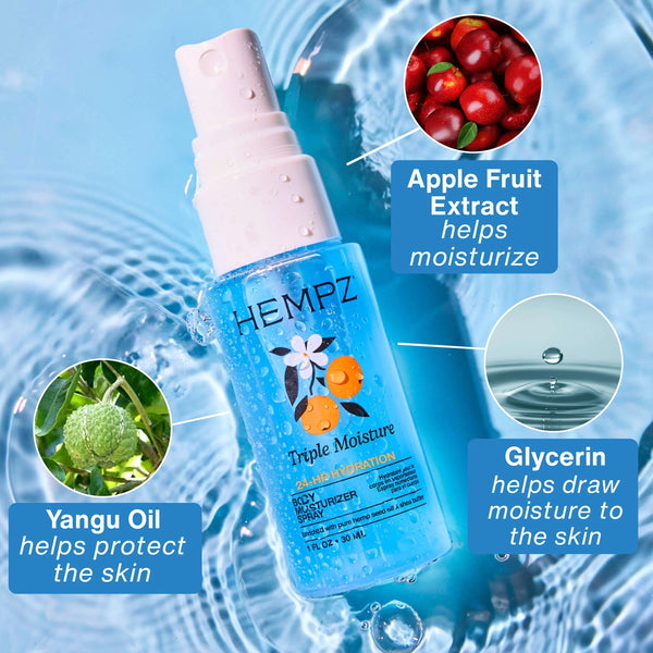 Hempz Triple Moisture Moisturizing Body Fragrance Spray