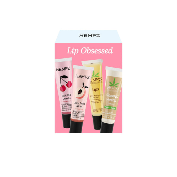 Hempz Lip Obsessed Moisturizing Lip Balm Set