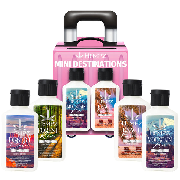 Hempz Mini Moisturizers Escape Kit