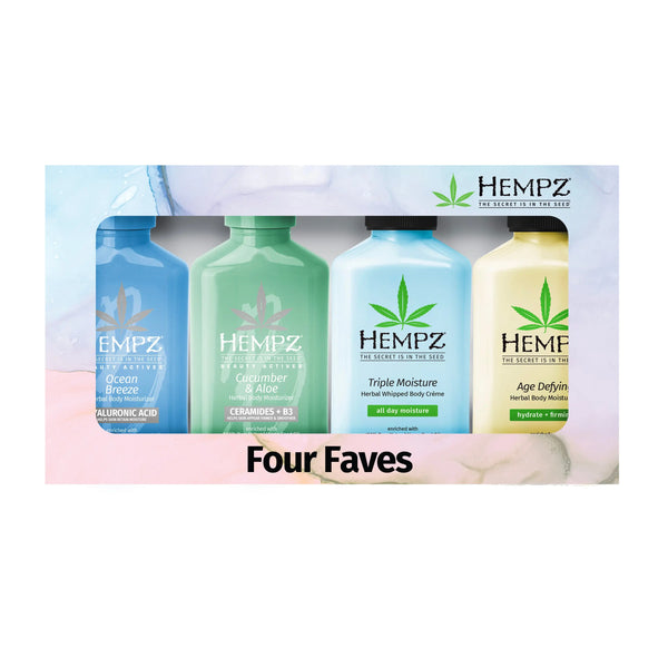 Hempz Four Faves Mini Lotion Set