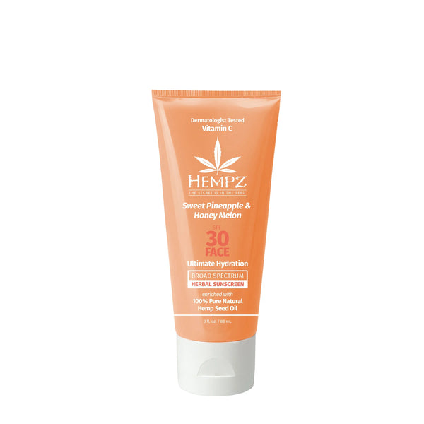 Hempz Sweet Pineapple & Honey Melon Herbal Facial Sunscreen SPF 30