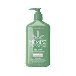 Hempz Beauty Actives Tea Tree Herbal Body Moisturizing Lotion 
