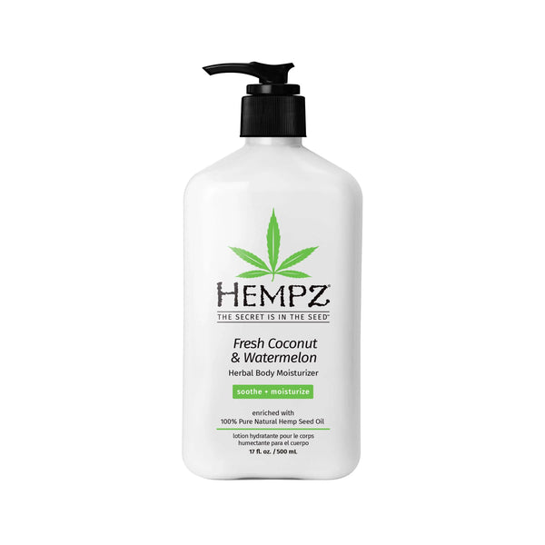 Hempz Fresh Coconut & Watermelon Herbal Body Moisturizing Lotion for Dry Skin