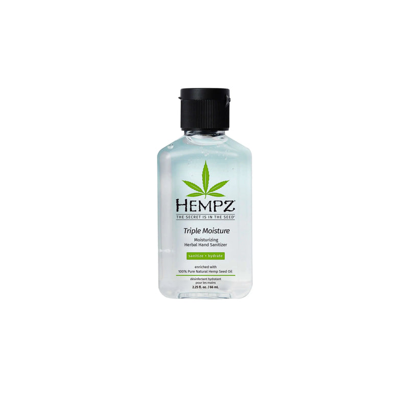 Hempz Travel-Size Triple Moisture Moisturizing Herbal Gel Hand Sanitizer