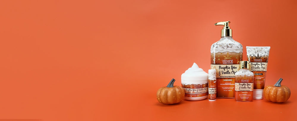 Hempz Pumpkin Spice & Vanilla Chai collection