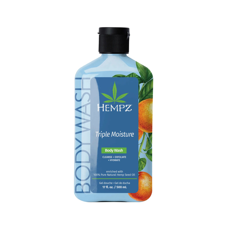 the potted plant hemp body wash Triple Moisture Fresh Citrus Herbal Body Wash