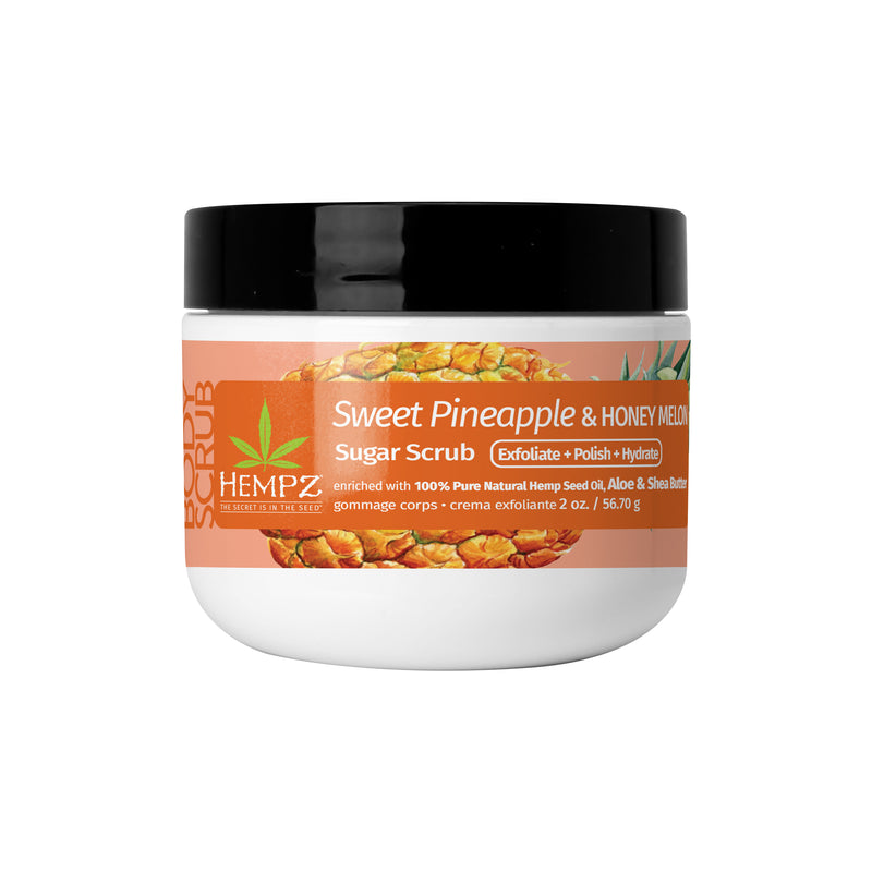 Hempz Travel-Size Sweet Pineapple & Honey Melon Herbal Sugar Scrub