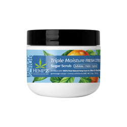 Hempz Travel-Size Triple Moisture Fresh Citrus Herbal Sugar Scrub