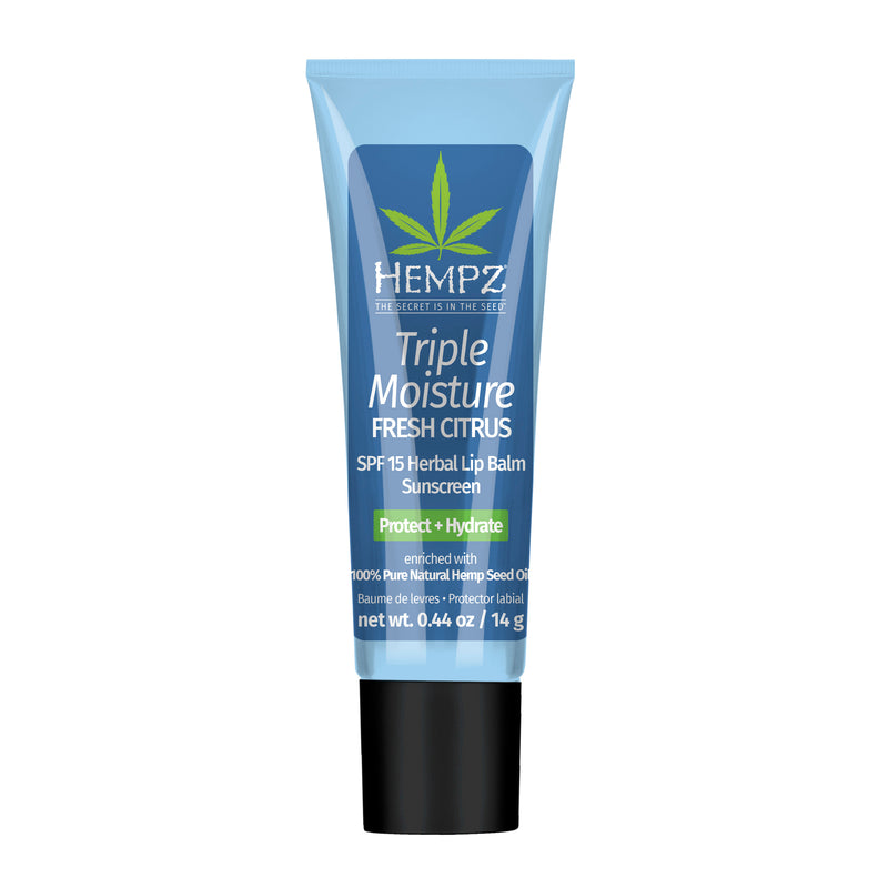 Hempz Triple Moisture Fresh Citrus Herbal Lip Balm