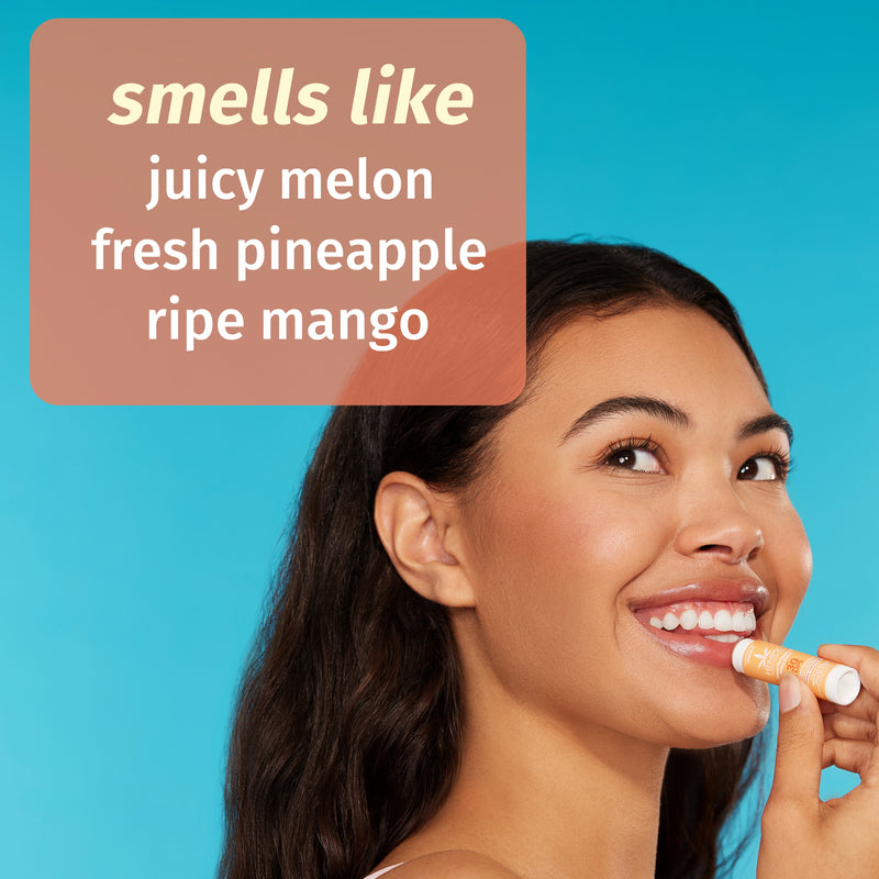 Hempz Sweet Pineapple & Honey Melon Herbal Lip Balm SPF 30 fragrance notes