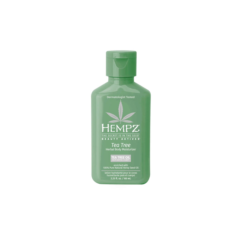 Hempz Travel-Size Beauty Actives Tea Tree Herbal Body Moisturizing Lotion