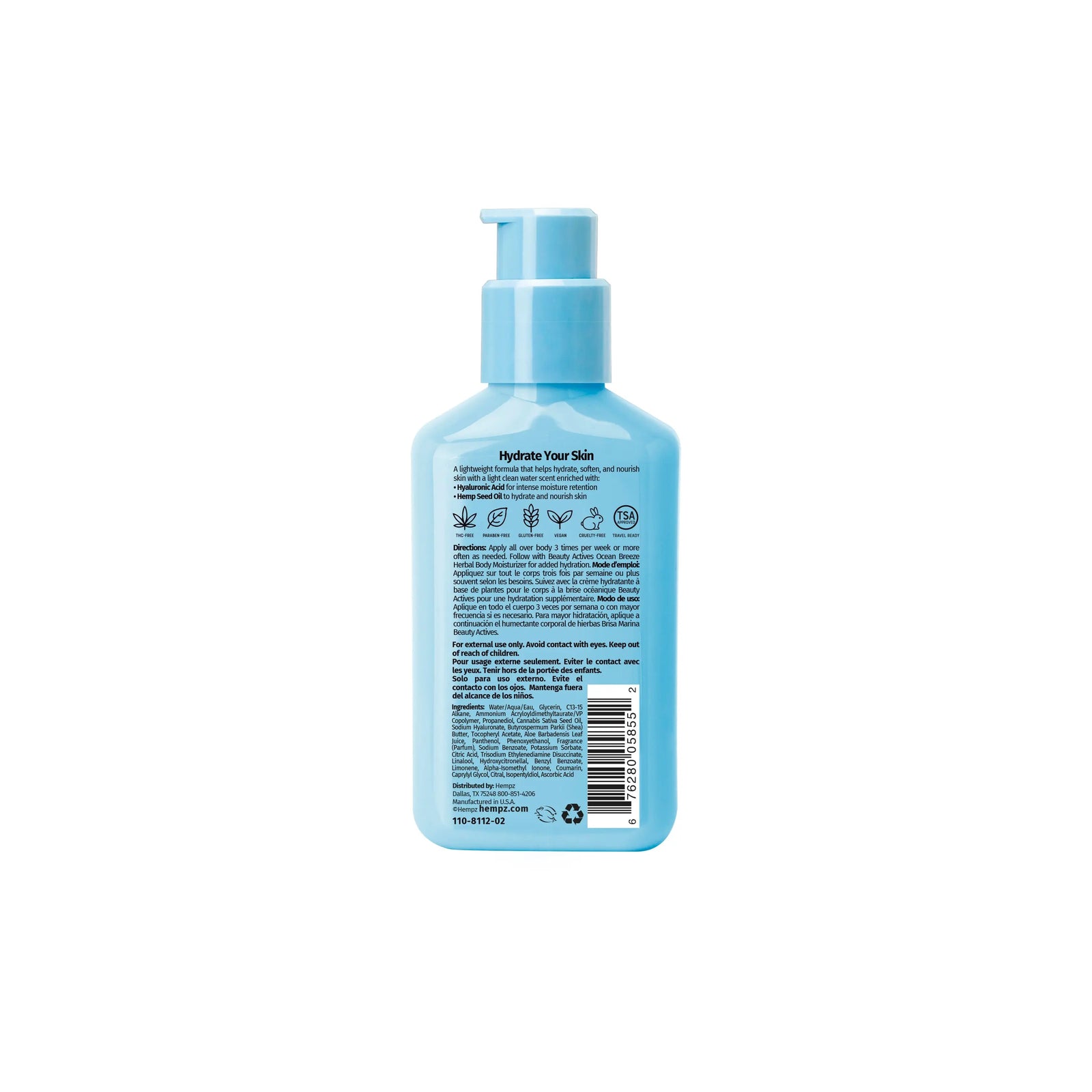 Hempz Vacation Hydration Minis Gift Set
