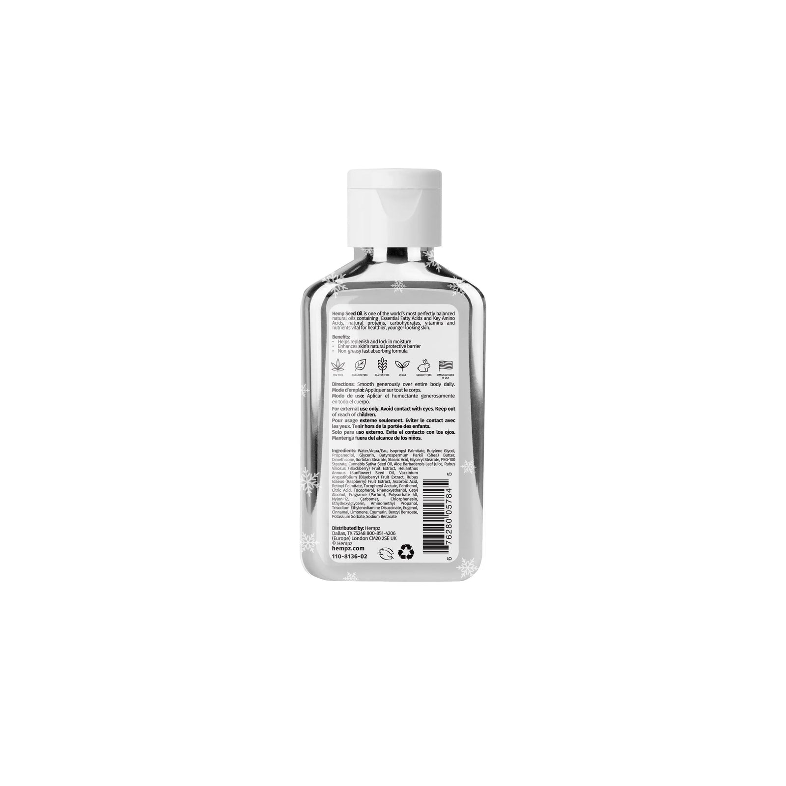 Hempz Travel- Size Limited-Edition Sugared Winter Berries Herbal