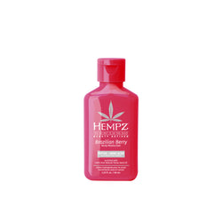 Hempz Travel-Size Beauty Actives Brazilian Berry Herbal Body Moisturizer with Peptides + Amino Acids