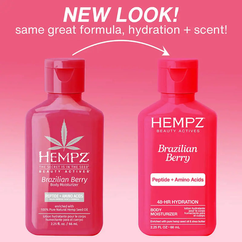 Hempz Travel-Size Beauty Actives Brazilian Berry Moisturizing Body
