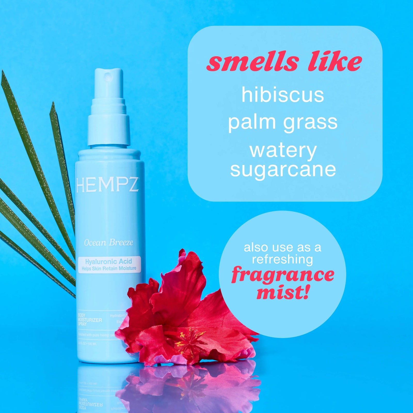 Hempz Beauty Actives Ocean Breeze Moisturizing Body Fragrance