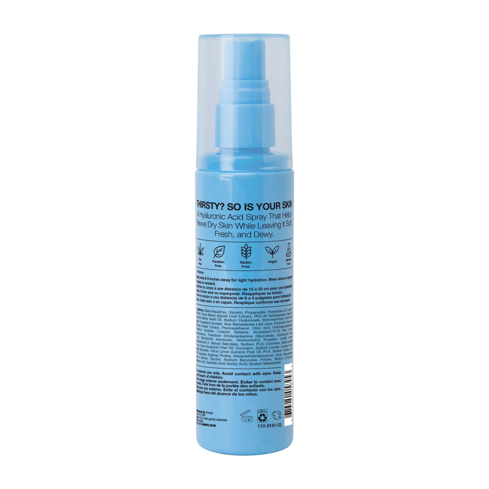 Hempz Beauty Actives Ocean Breeze Moisturizing Body Fragrance