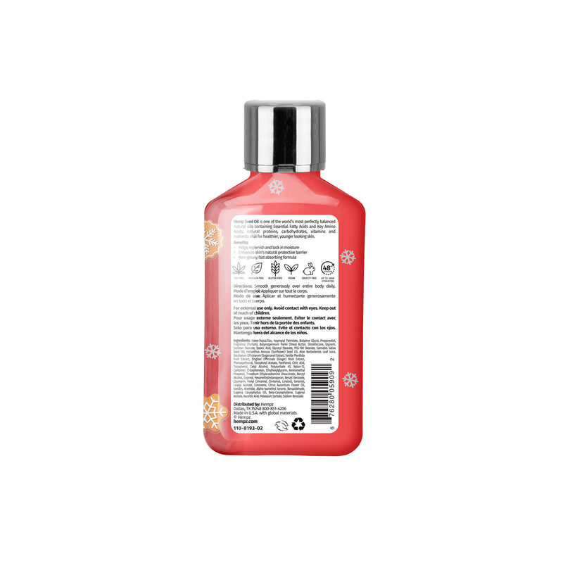 Hempz Travel-Size Baked Gingerbread Body Moisturizer Back