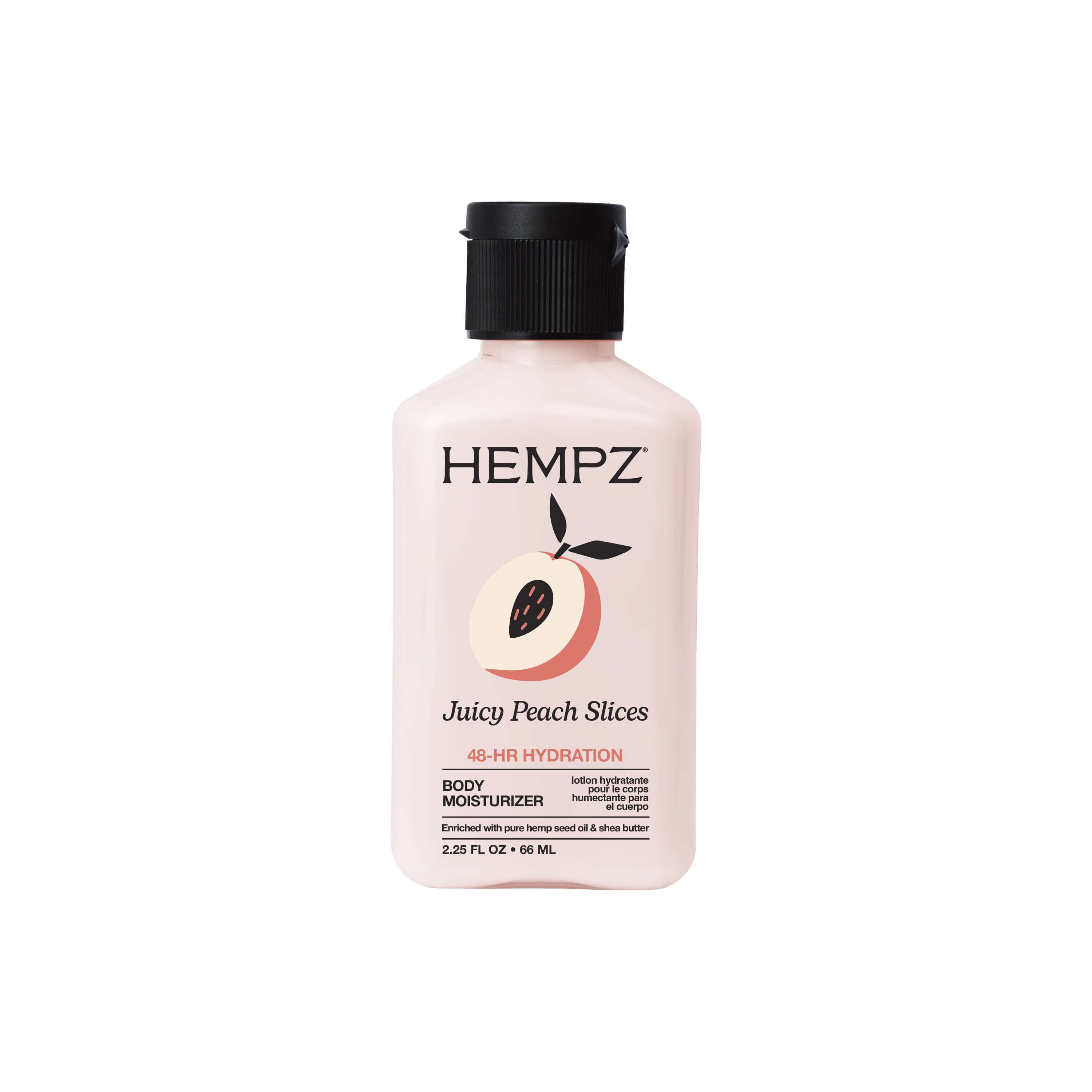 Hempz Juicy Peach Slices Herbal Body Moisturizing Lotion