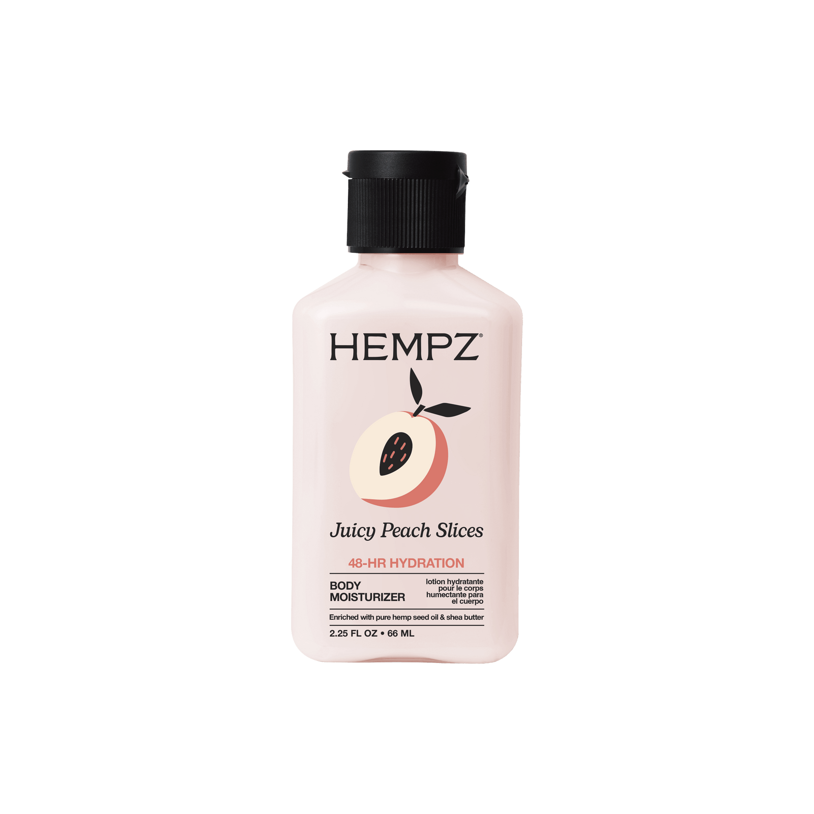 Hempz Juicy Peach Slices Herbal Body Moisturizing Lotion