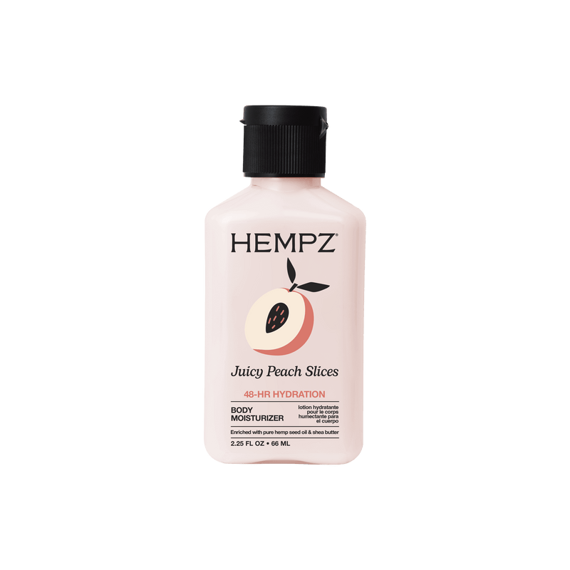 Hempz Travel-Size Juicy Peach Slices Herbal Body Moisturizer