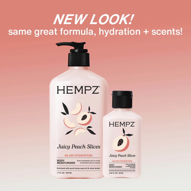 Hempz Juicy Peach Slices Moisturizing Body Lotion