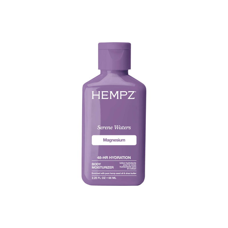 Hempz Travel-Size Beauty Actives Serene Waters Herbal Body Moisturizer with Magnesium