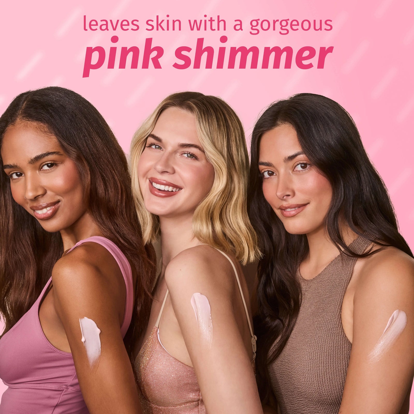Hempz Rosé All Day Moisturizing Body Lotion with Shimmer