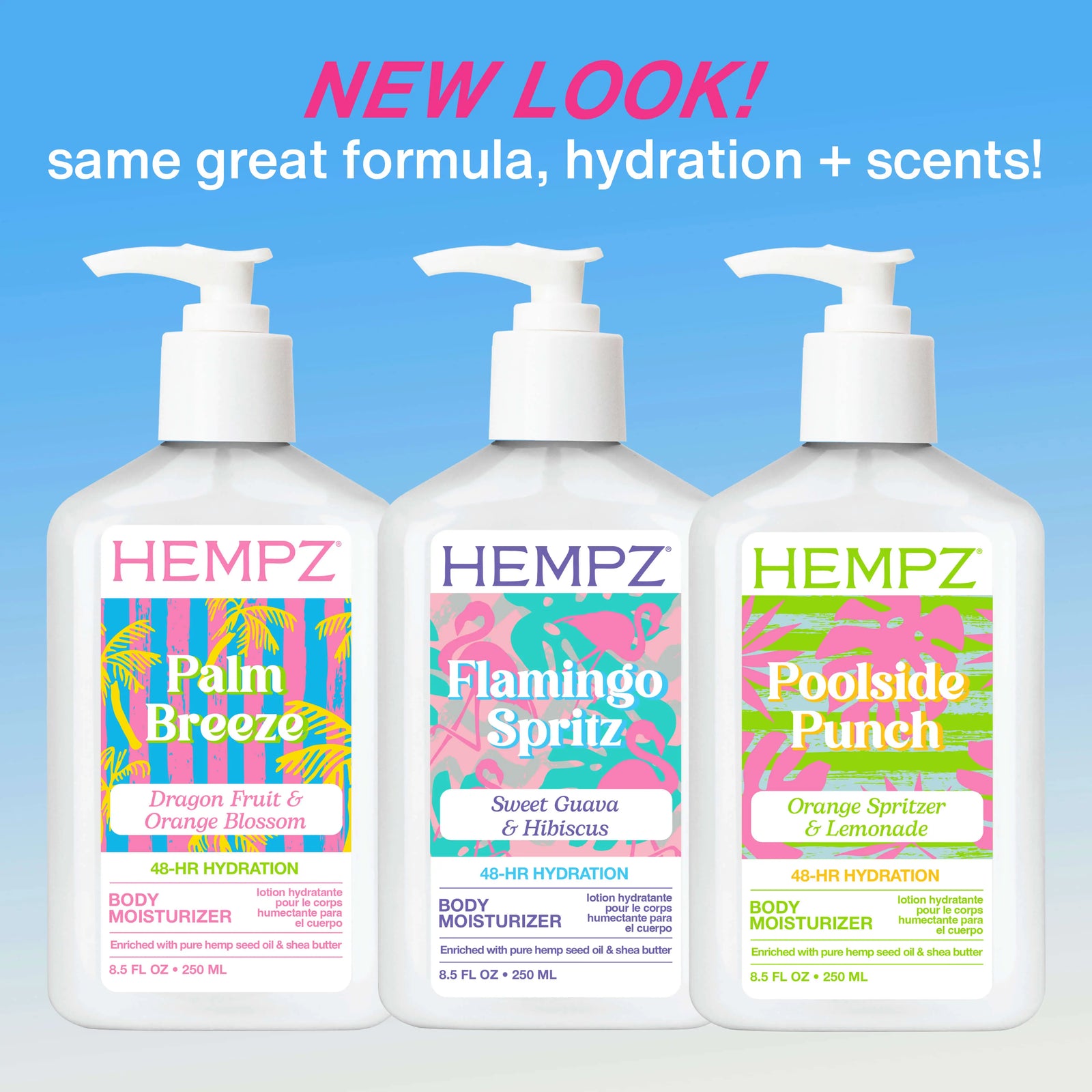 hempz gardenia and coconut palm Hempz Palm Breeze Body Moisturizer 8.5oz