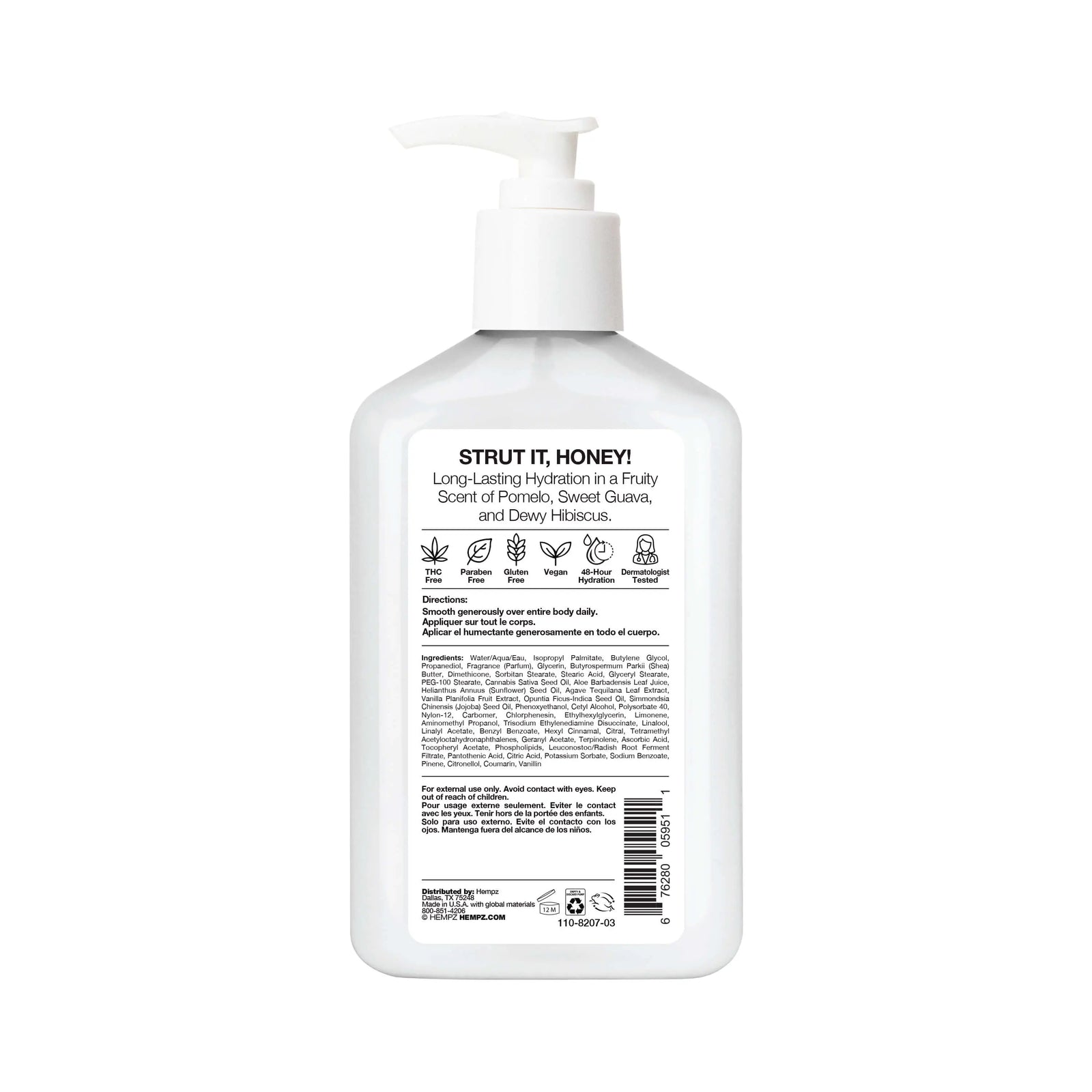 Hempz Flamingo Spritz Moisturizing Body Lotion