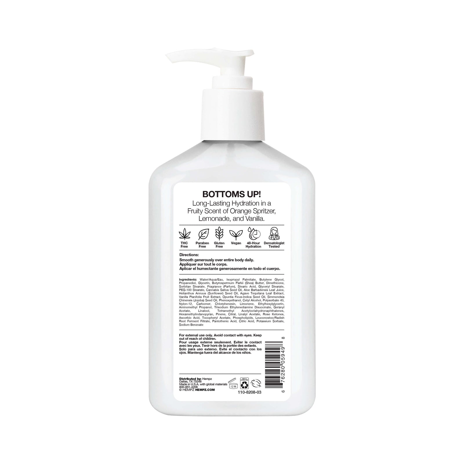 Hempz Poolside Punch Herbal Body Moisturizing Lotion