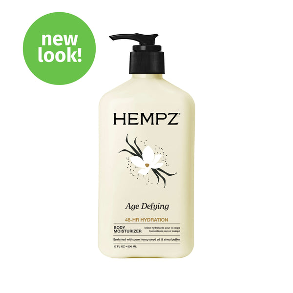 Hempz Age-Defying Body Moisturizing Lotion with Peptides and Caffeine