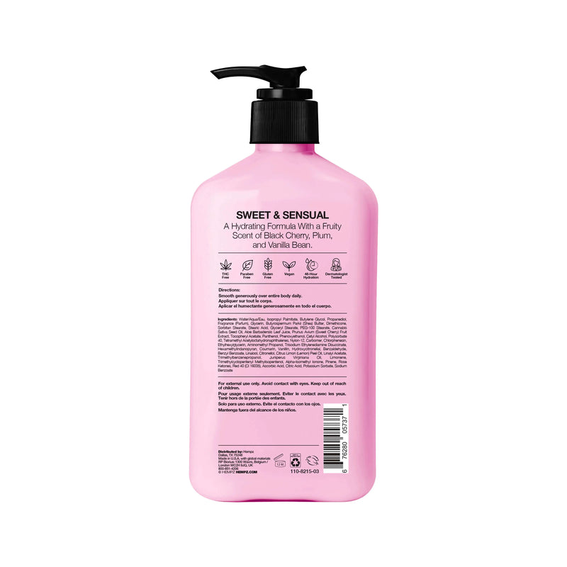 Hempz Dark Red Cherries Moisturizing Body Lotion