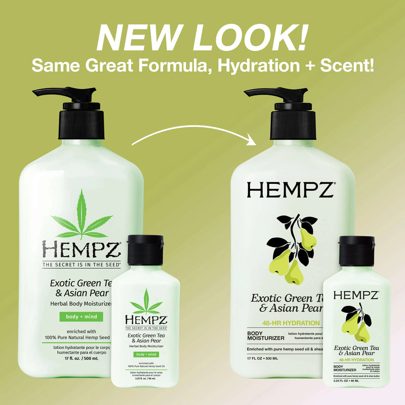 Hempz Travel-Size Exotic Green Tea & Asian Pear Moisturizing Body