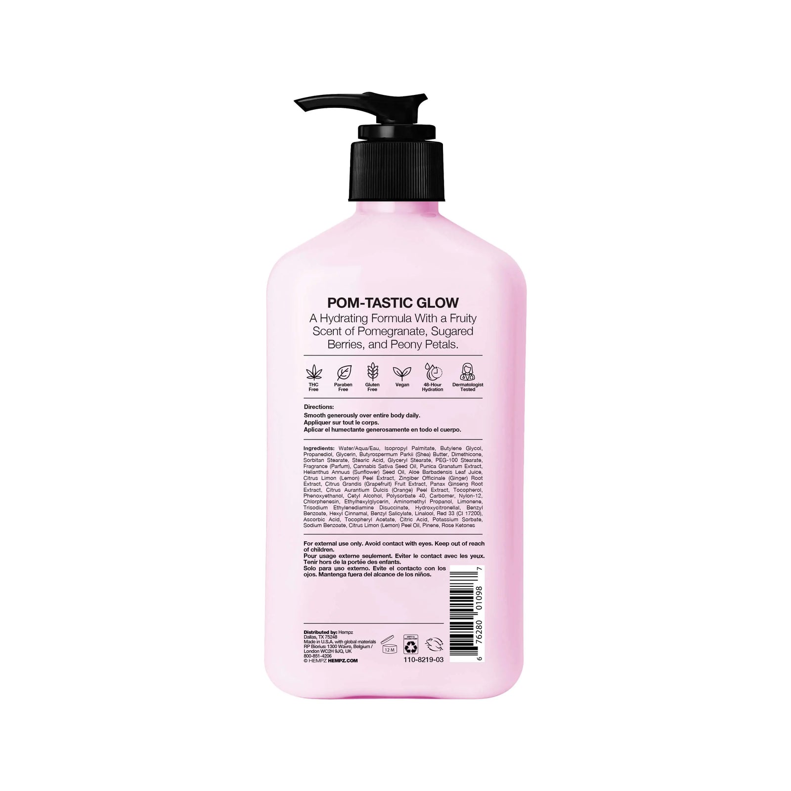 Hempz Pomegranate Moisturizing Body Lotion