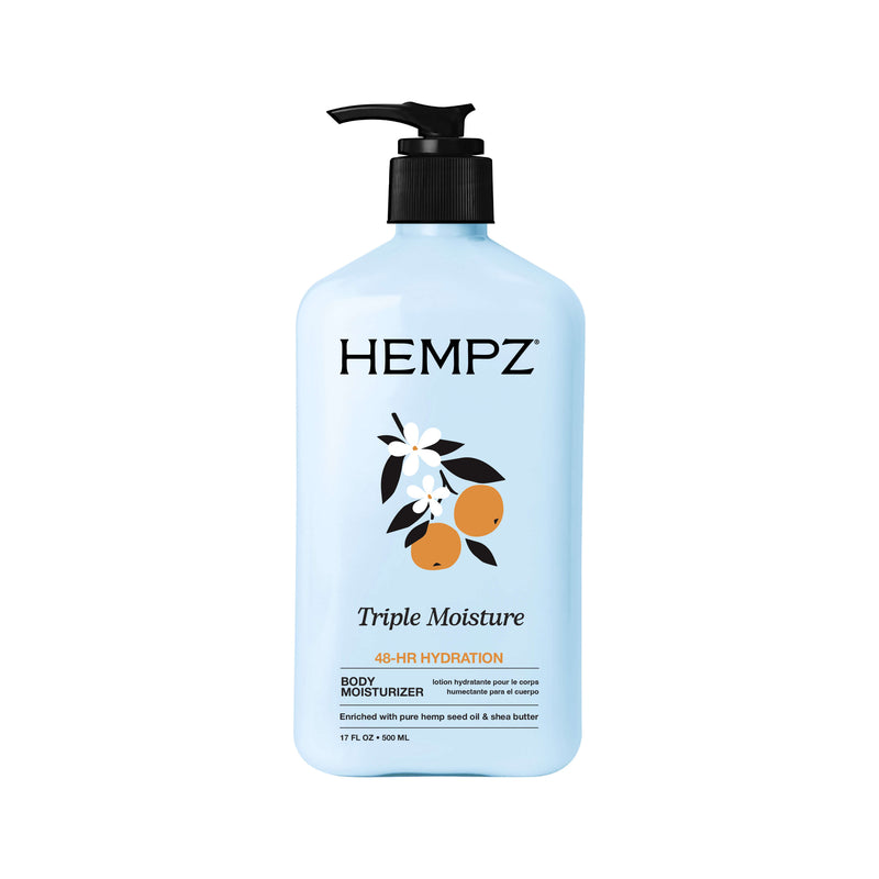 Hempz Triple Moisture Moisturizing Body Lotion with Fresh/Citrus Scent