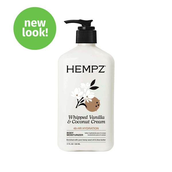 Hempz Whipped Vanilla & Coconut Cream Body Moisturizing Lotion