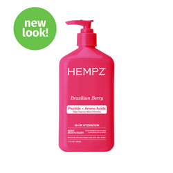 Hempz Beauty Actives Brazilian Berry Body Moisturizing Lotion with Peptides + Amino Acids