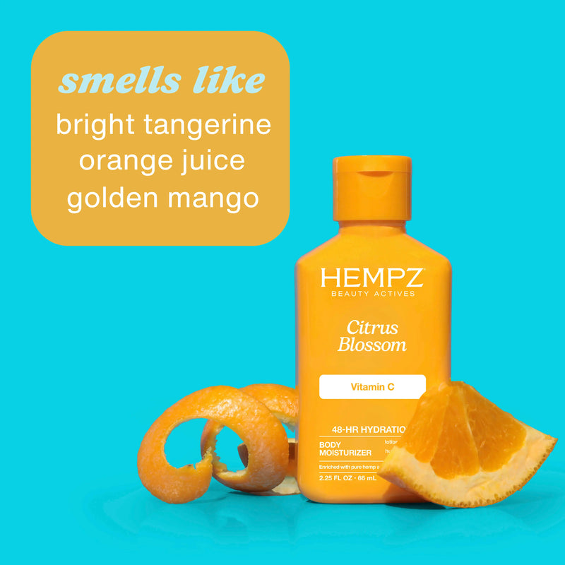 Hempz Travel-Size Beauty Actives Citrus Blossom Moisturizing Body