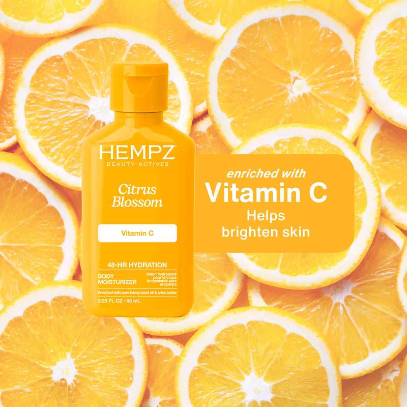 Hempz Travel-Size Beauty Actives Citrus Blossom Moisturizing Body