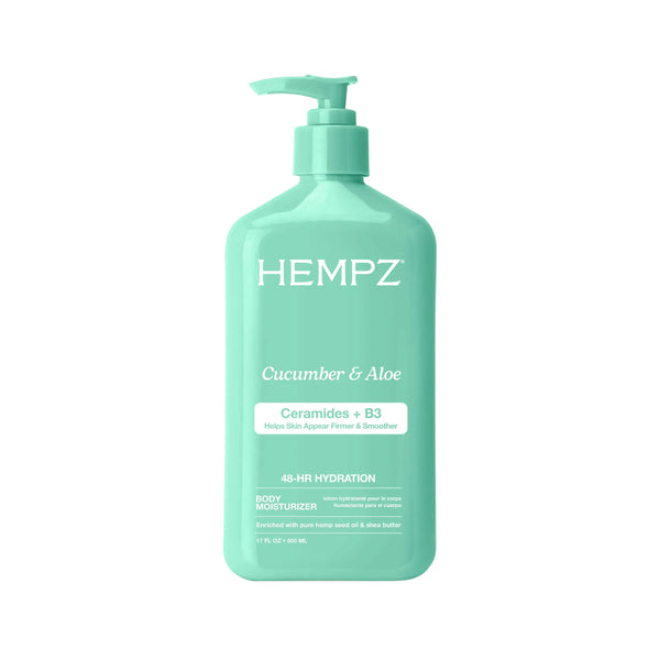 Beauty Actives Cucumber & Aloe Moisturizing Body Lotion with Ceramides + B3