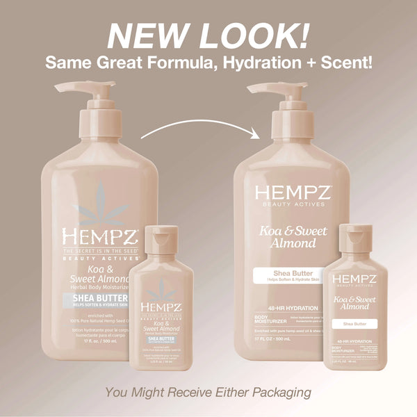 Hempz Koa & Sweet Almond Collection
