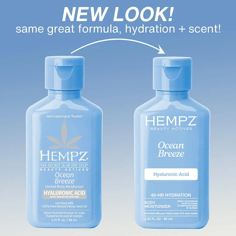Hempz Travel-Size Beauty Actives Ocean Breeze Moisturizing Body