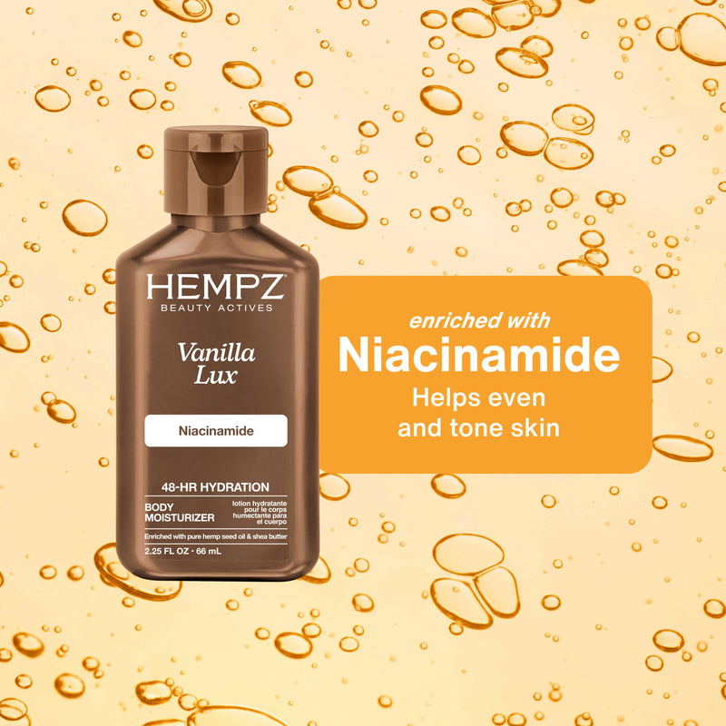 Hempz Travel-Size Beauty Actives Vanilla Lux Moisturizing Body