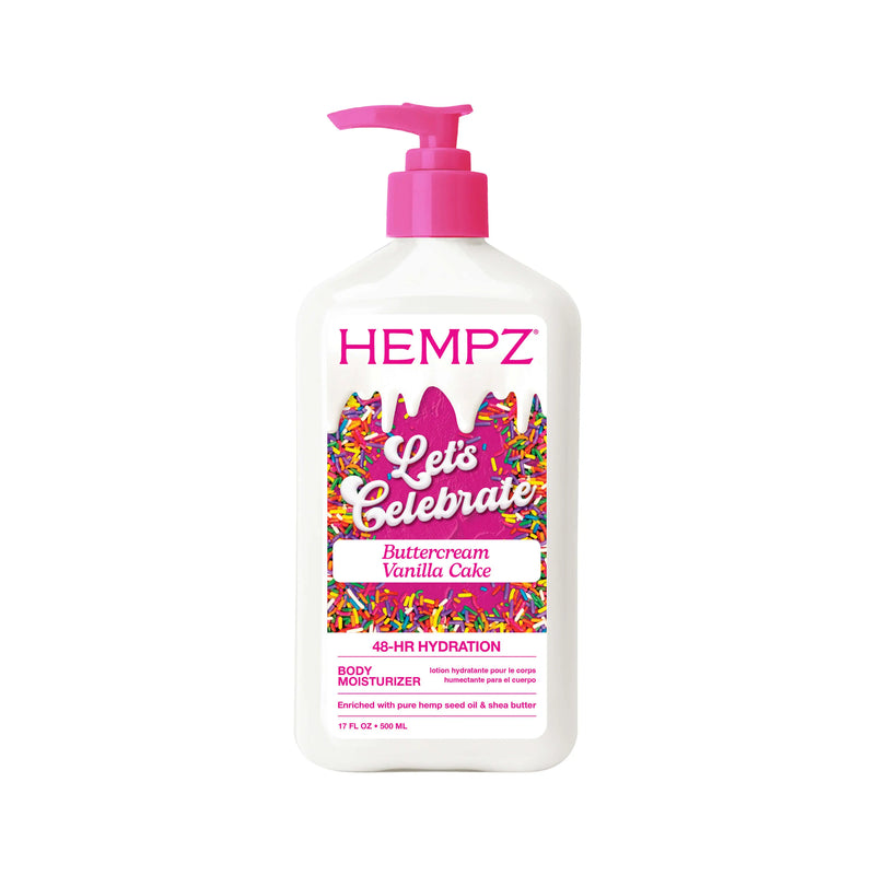 在庫限り☆スパトリートメントBOTANICAL BMB CREAM L 30g Hempz Let's Celebrate Buttercream Vanilla Cake Moisturizing Body