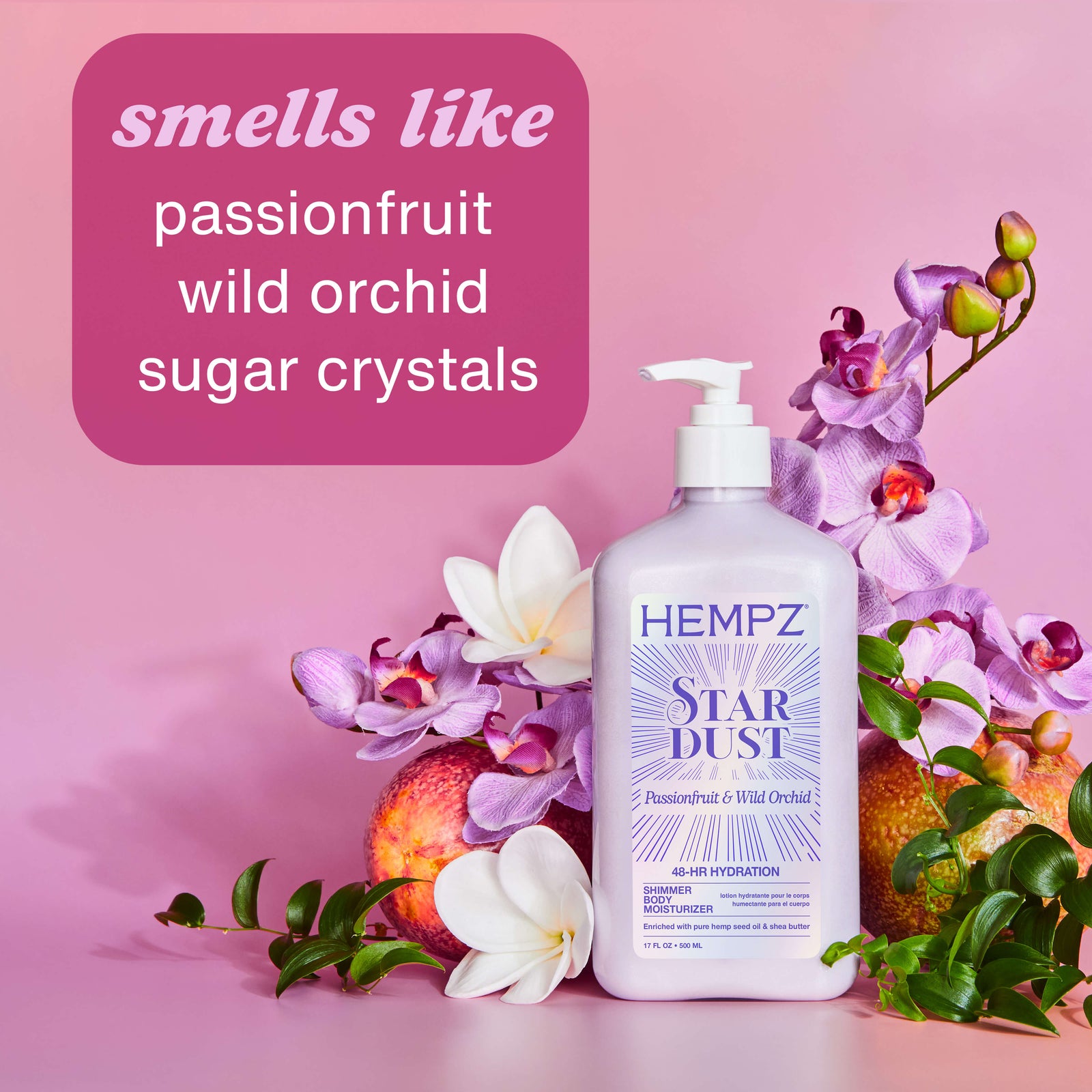 Hempz Star Dust Moisturizing Body Lotion with Shimmer