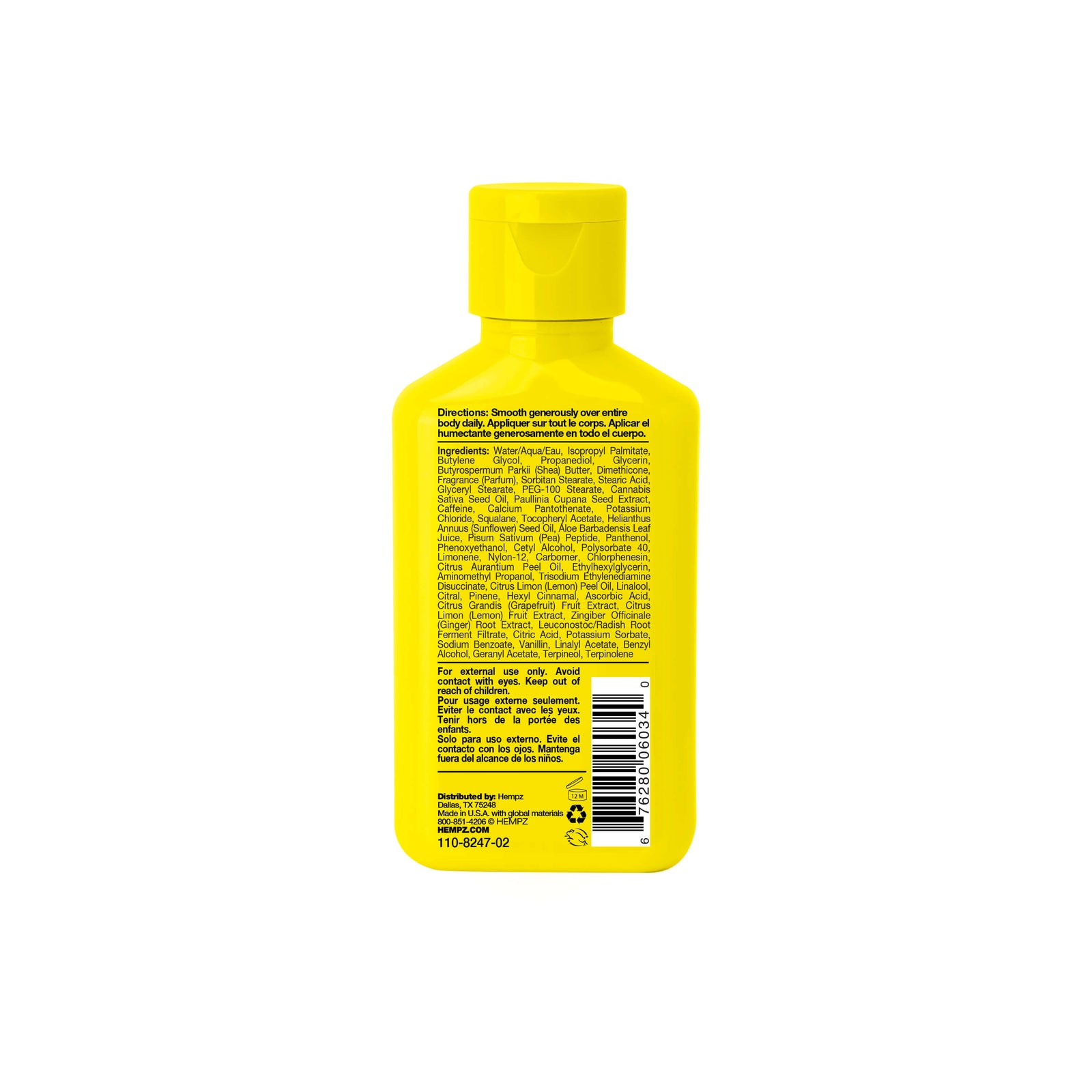 Hempz Travel-Size Beauty Actives Citrus Sunrise Moisturizing Body